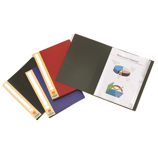 Clear View Presentation Book, A4, 40 Pockets - Products - Beautone