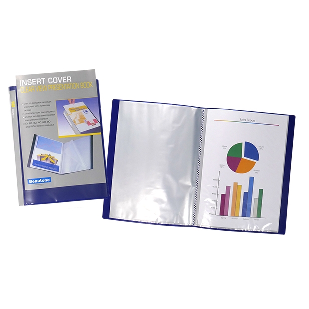 Custom Cover Presentation Book, A4, 10 Pockets - Products